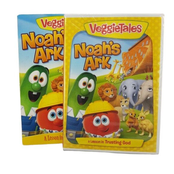 Lot of 3 VeggieTales DVDs Pirates, Jonah, Noah's Ark Movies Lessons Collectors - Picture 10 of 14